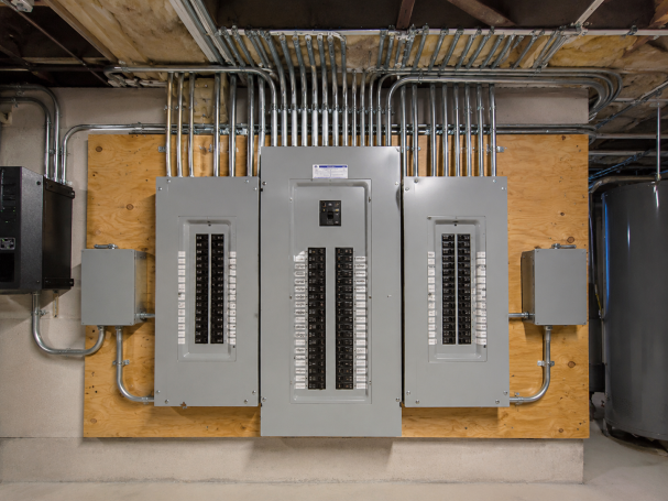 Commercial Panel Service panel for a church